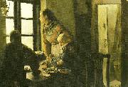 oscar bjorck et nodskud oil painting